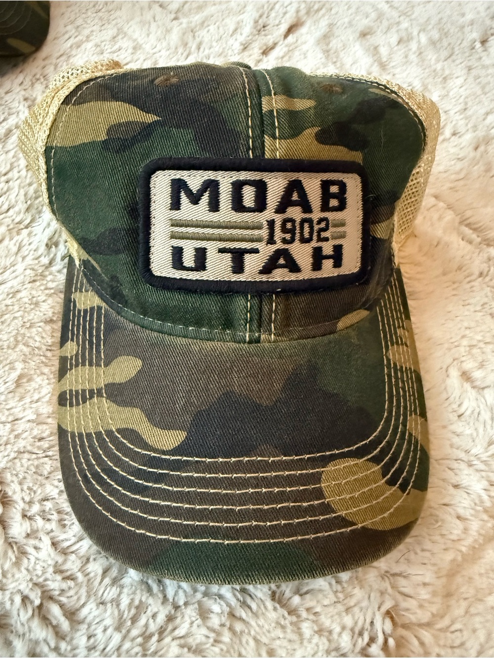 Legacy Moab Utah Camo Hat - Green & Tan